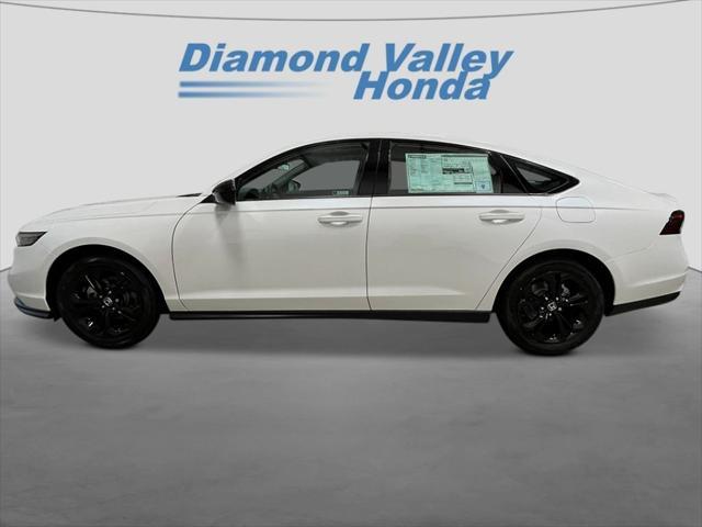 new 2025 Honda Accord car, priced at $31,001