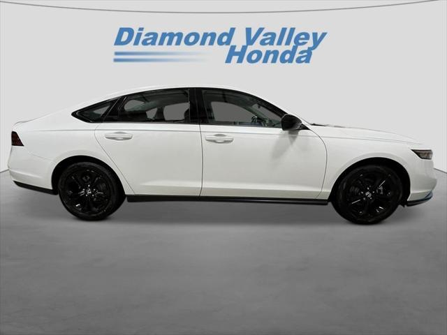 new 2025 Honda Accord car, priced at $31,001