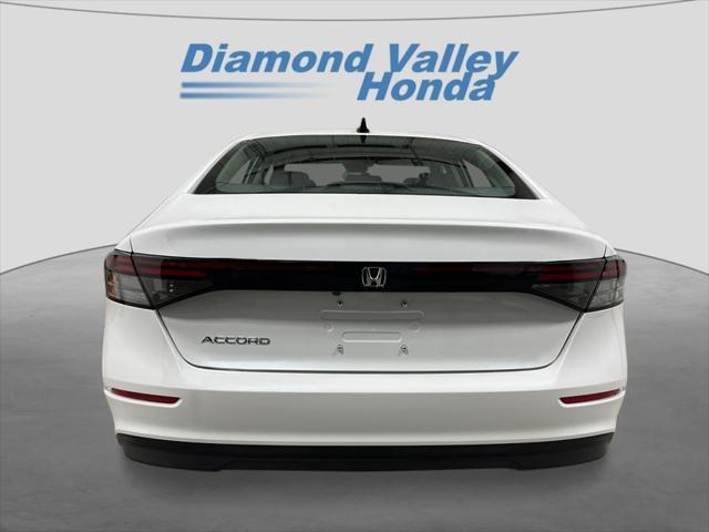 new 2025 Honda Accord car, priced at $31,001