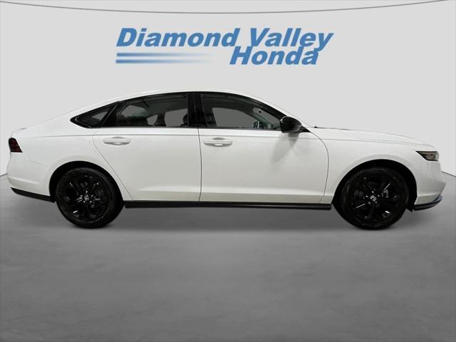 new 2025 Honda Accord car, priced at $31,001