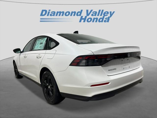 new 2025 Honda Accord car, priced at $31,001