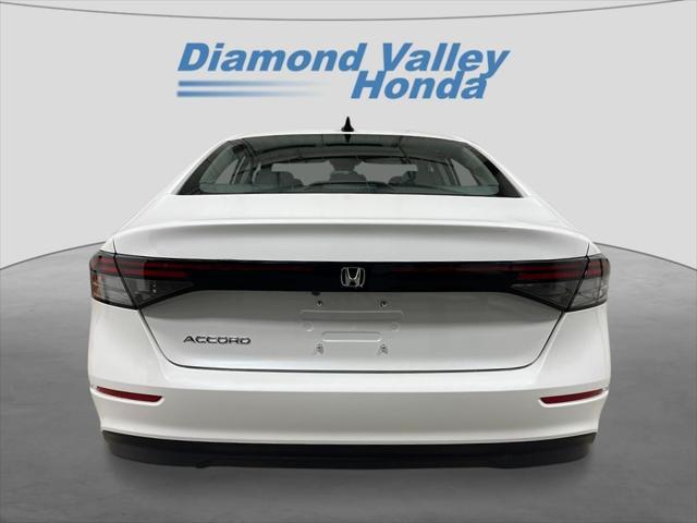 new 2025 Honda Accord car, priced at $31,001