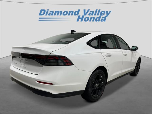 new 2025 Honda Accord car, priced at $31,001