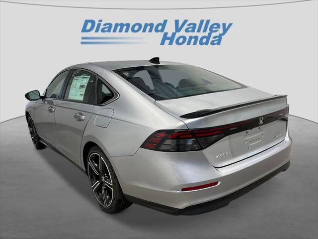 new 2025 Honda Accord Hybrid car, priced at $33,549