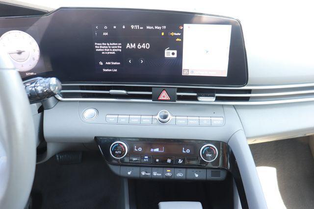 used 2023 Hyundai Elantra car, priced at $18,000