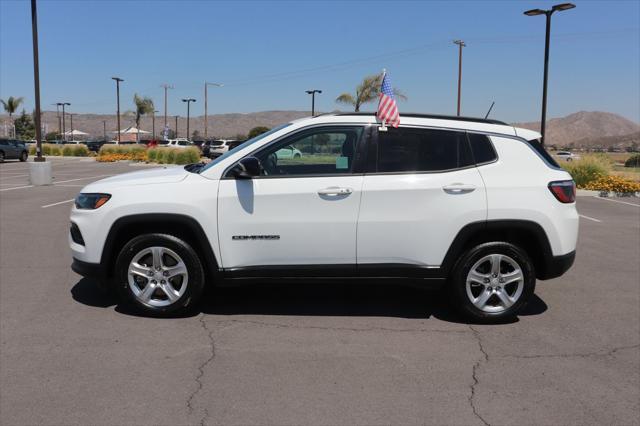 used 2023 Jeep Compass car, priced at $18,400