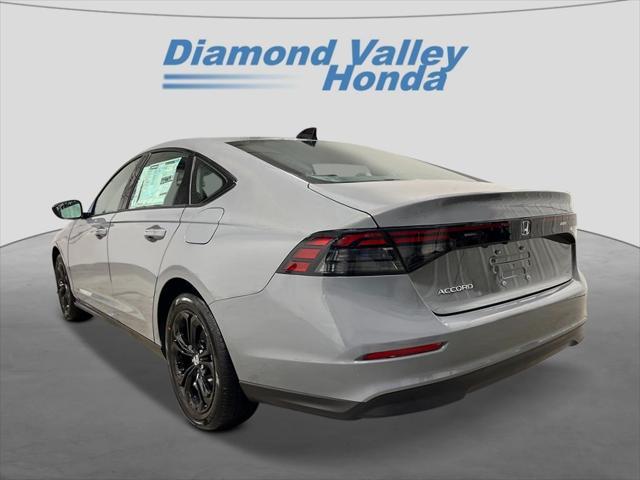 new 2025 Honda Accord car, priced at $31,001