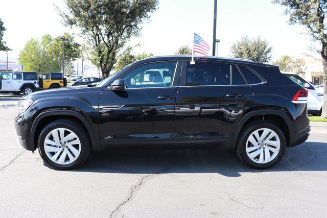 used 2022 Volkswagen Atlas Cross Sport car, priced at $27,500