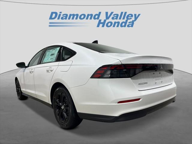 new 2025 Honda Accord car, priced at $31,001