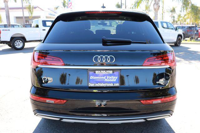 used 2021 Audi Q5 car, priced at $23,000