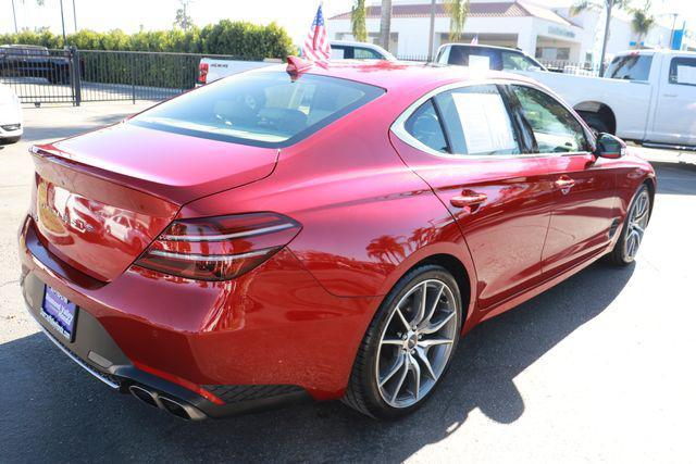 used 2022 Genesis G70 car, priced at $24,000