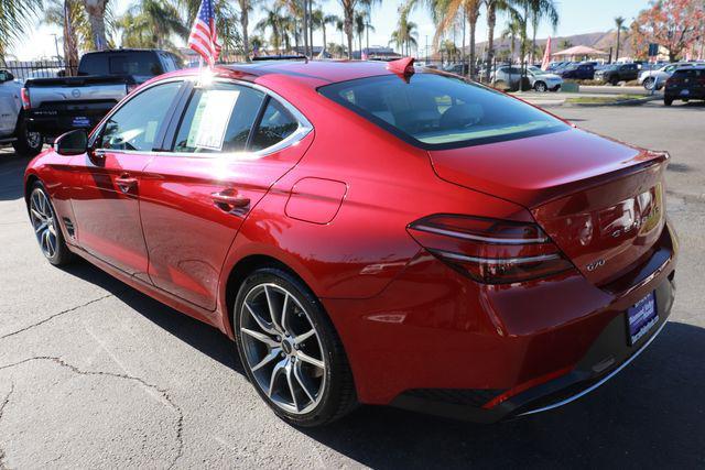 used 2022 Genesis G70 car, priced at $24,000