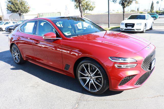 used 2022 Genesis G70 car, priced at $24,000