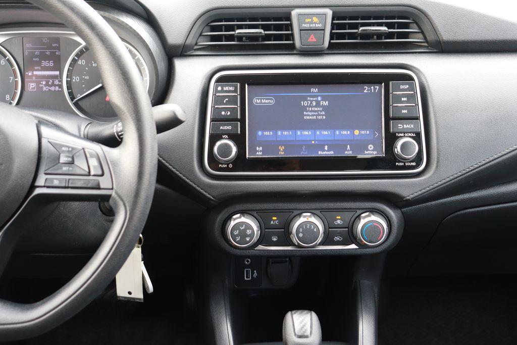 used 2024 Nissan Versa car, priced at $14,500