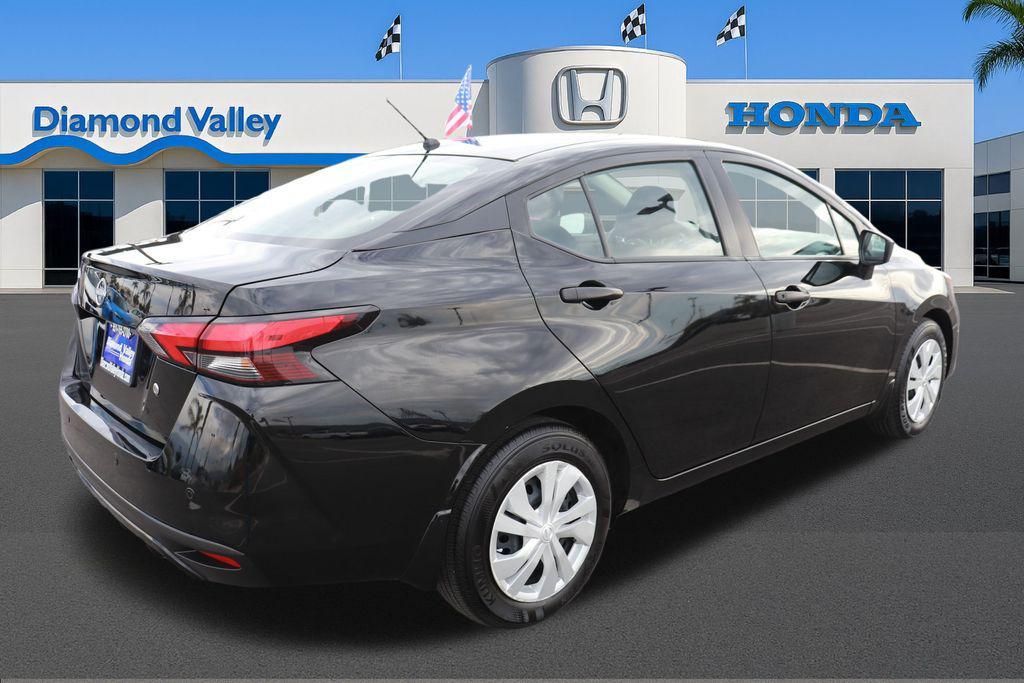 used 2024 Nissan Versa car, priced at $14,500