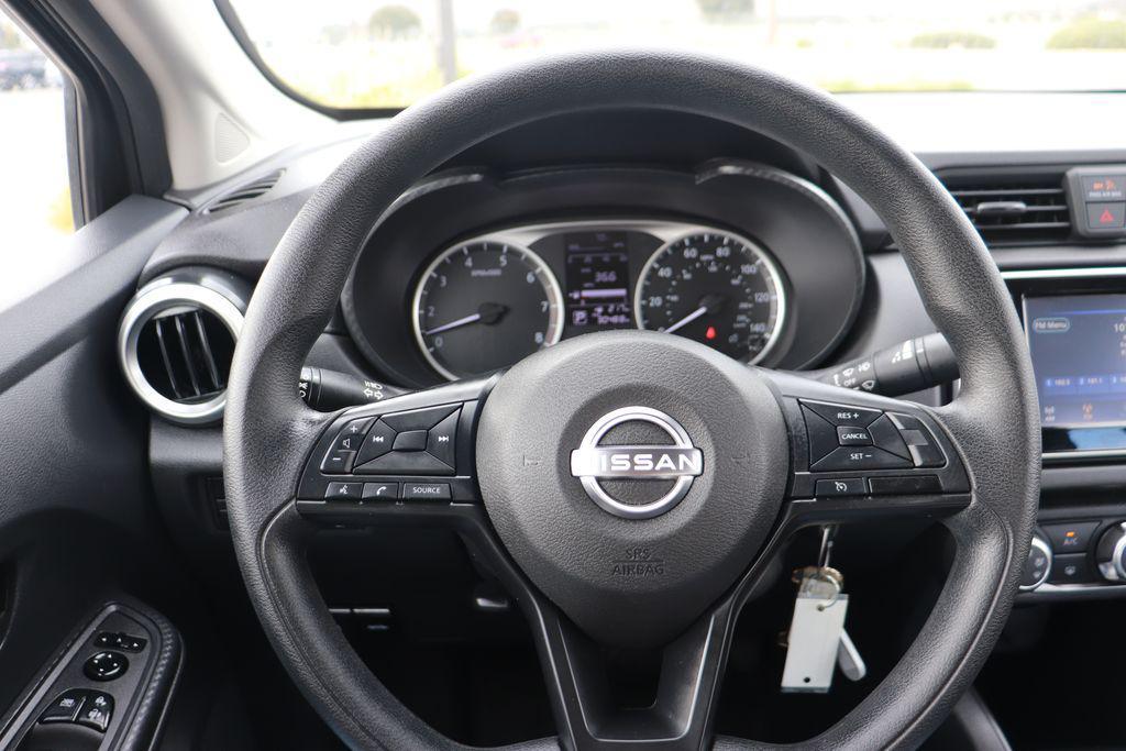 used 2024 Nissan Versa car, priced at $14,500