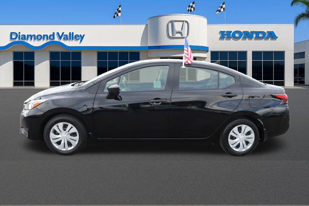 used 2024 Nissan Versa car, priced at $14,500