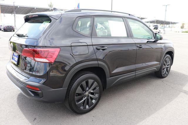 used 2023 Volkswagen Taos car, priced at $17,500