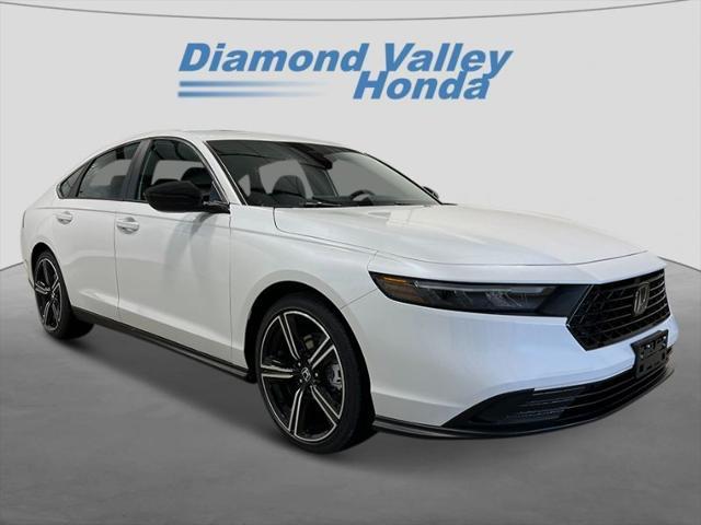 new 2025 Honda Accord Hybrid car, priced at $33,980