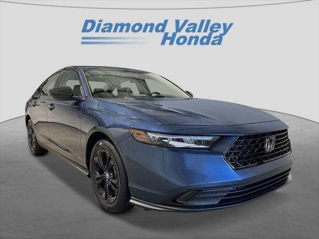 new 2025 Honda Accord car, priced at $30,570