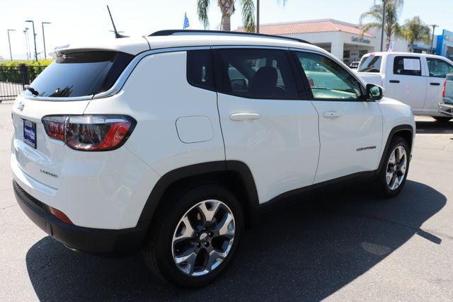 used 2021 Jeep Compass car, priced at $18,500