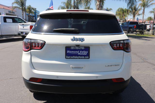 used 2021 Jeep Compass car, priced at $18,500