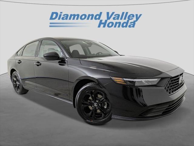 new 2025 Honda Accord car, priced at $30,570