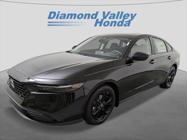 new 2025 Honda Accord car, priced at $30,570