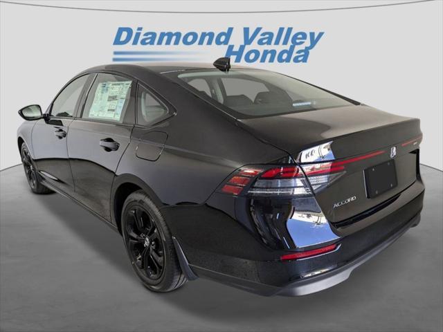 new 2025 Honda Accord car, priced at $30,570