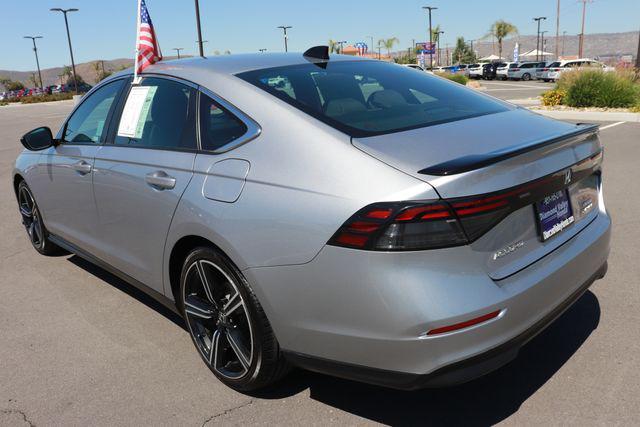 used 2023 Honda Accord Hybrid car, priced at $27,500