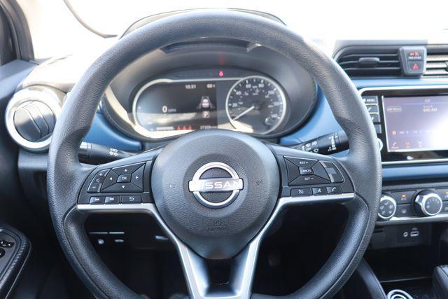 used 2023 Nissan Versa car, priced at $16,500