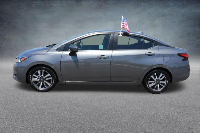 used 2023 Nissan Versa car, priced at $14,000