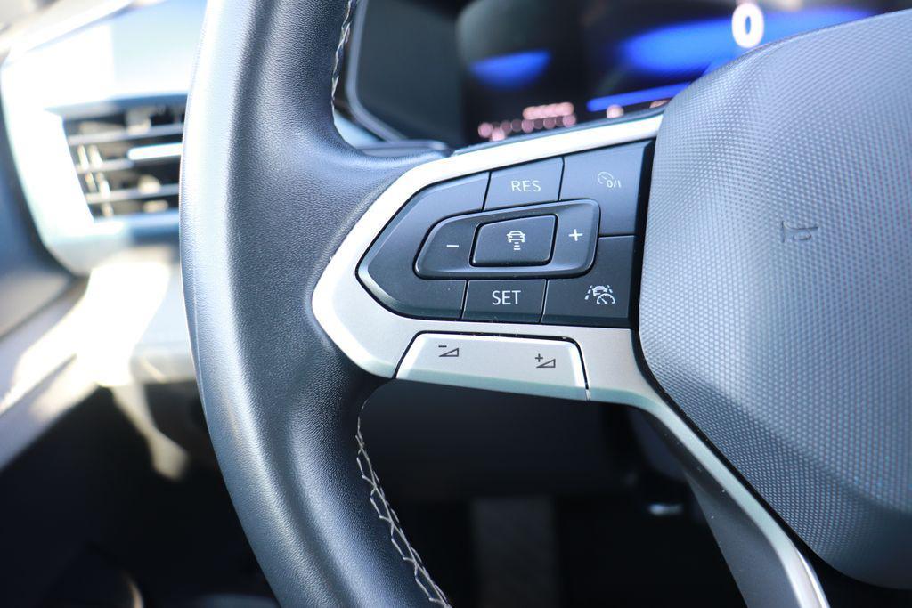 used 2024 Volkswagen Taos car, priced at $17,500