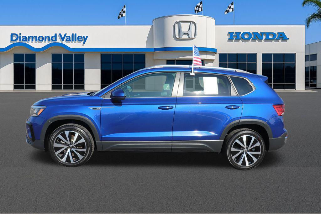 used 2024 Volkswagen Taos car, priced at $17,500