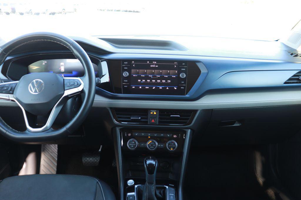 used 2024 Volkswagen Taos car, priced at $17,500