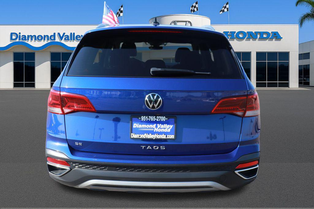 used 2024 Volkswagen Taos car, priced at $17,500