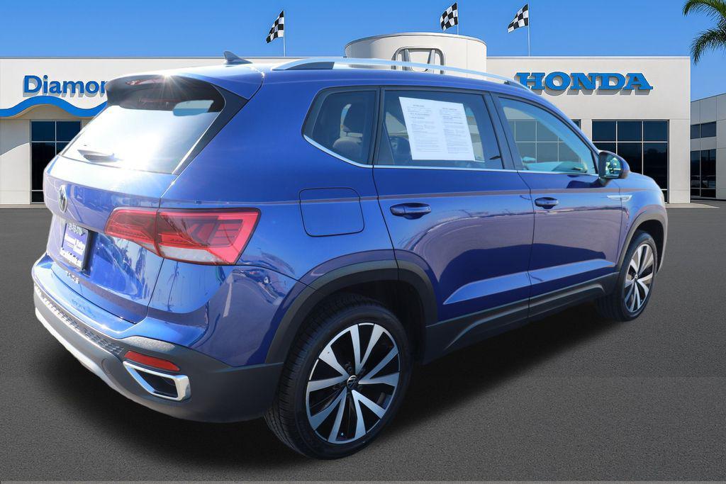used 2024 Volkswagen Taos car, priced at $17,500