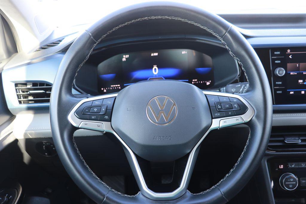 used 2024 Volkswagen Taos car, priced at $17,500