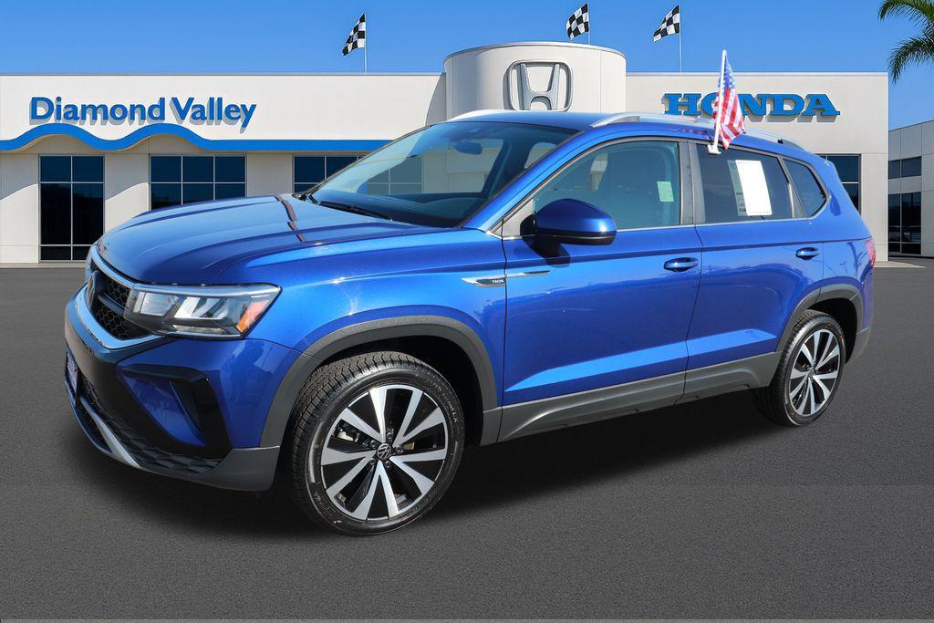 used 2024 Volkswagen Taos car, priced at $17,500