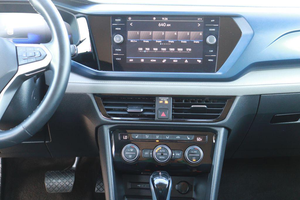 used 2024 Volkswagen Taos car, priced at $17,500