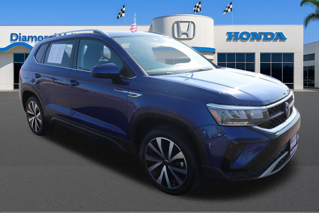 used 2024 Volkswagen Taos car, priced at $17,500