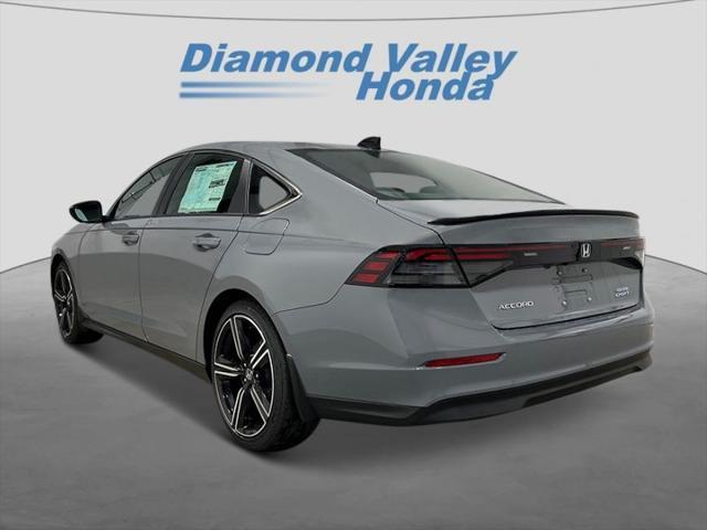 new 2025 Honda Accord Hybrid car, priced at $33,980