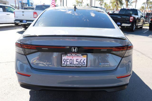 used 2023 Honda Accord Hybrid car, priced at $25,000