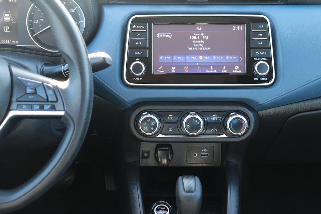 used 2023 Nissan Versa car, priced at $14,500