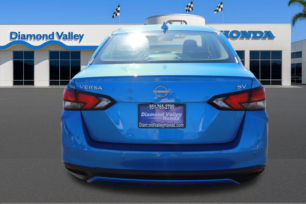 used 2023 Nissan Versa car, priced at $14,500