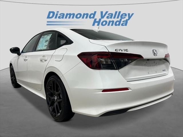 new 2026 Honda Civic Hybrid car, priced at $30,900