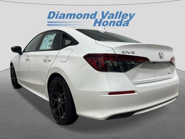 new 2025 Honda Civic Hybrid car, priced at $29,454