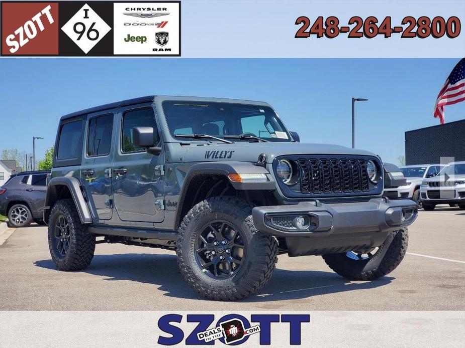 new 2024 Jeep Wrangler car, priced at $49,694