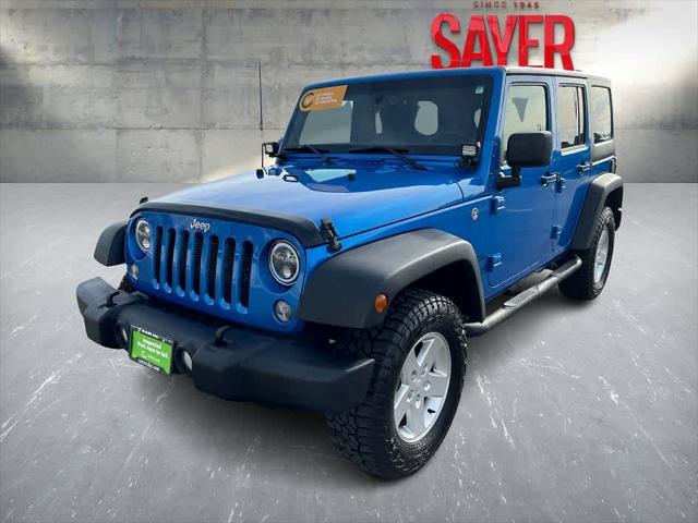 used 2016 Jeep Wrangler Unlimited car, priced at $21,486