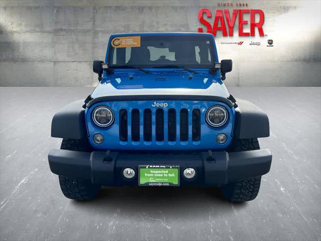 used 2016 Jeep Wrangler Unlimited car, priced at $21,486